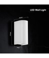 Applique LED 10W - CCT 3-en-1, boîtier blanc, IP65, éclairage haut/bas
