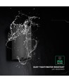 Applique murale LED 10W - CCT 3-en-1, IP65, noire, éclairage haut/bas
