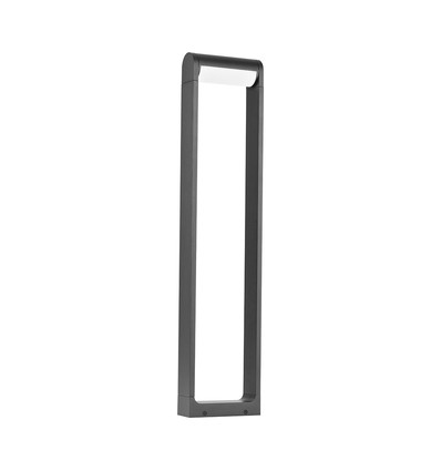 Borne LED V-Tac 10W - Noir, 3000K, IP65, Garantie 6 ans