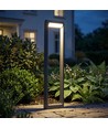 Borne LED V-Tac 10W - Noir, 3000K, IP65, Garantie 6 ans