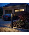 V-Tac Borne LED 6W - Noir, IP65, 3000K, Chip Cree, Garantie 6 ans