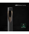 V-Tac Borne LED 6W - Noir, IP65, 3000K, Chip Cree, Garantie 6 ans