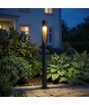 Borne LED V-Tac 11W - Noir, IP65, 3000K, puce Cree, garantie 6 ans