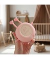 Veilleuse Pêche MOCHI en silicone souple - rechargeable, tactile dimmable