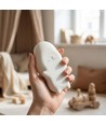 Veilleuse chiot MOCHI en silicone souple - rechargeable, blanc chaud/neutre