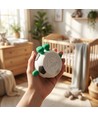 Veilleuse Football MOCHI en silicone souple - rechargeable, changement de couleur + blanc chaud
