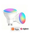 Ampoule LED V-Tac 5W Smart Home - Tuya/Smart Life, compatible Google Home, Alexa et smartphones, Spot GU10