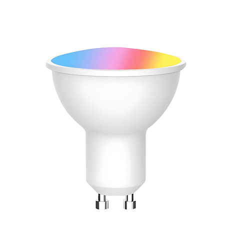 Ampoule LED V-Tac 5W Smart Home - Tuya/Smart Life, compatible Google Home, Alexa et smartphones, Spot GU10