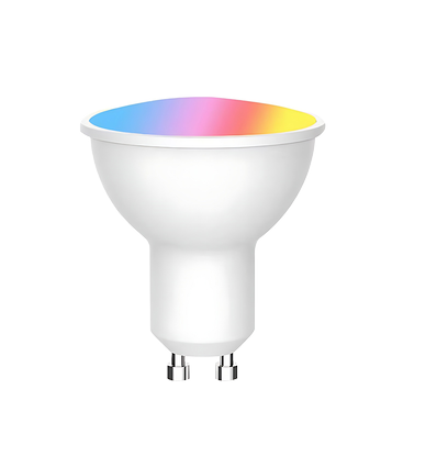 Ampoule LED V-Tac 5W Smart Home - Tuya/Smart Life, compatible Google Home, Alexa et smartphones, Spot GU10