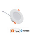 Lot de 4 downlights Smart Home RGB+CCT - LED 5W, Bluetooth, télécommande