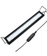 Rampe LED aquarium 75-93 cm - 22W, blanc/bleu/rouge/vert/violet, longueur réglable, IP66