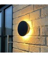 Applique murale DOME 12W - CCT, IP65, noir