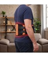 Ceinture de luminothérapie chauffante hanche et dos - Infrarouge, 25x120cm, 10W, avec batterie