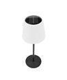 Lampe de table LED RGBW rechargeable solaire - Blanc, télécommande