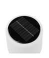 Lampe de table LED RGBW rechargeable solaire - Blanc, télécommande