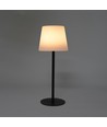 Lampe de table LED RGBW rechargeable solaire - Blanc, télécommande