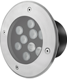 Spot encastrable sol LEDlife - 9W, rond, acier inoxydable, 24V AC/DC