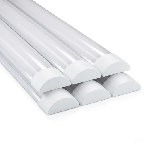 6x Réglette LED 120cm complète - 40W, 3 ans de garantie fabricant, 230V