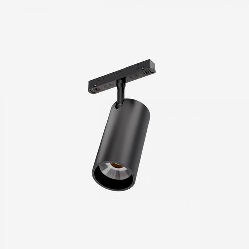 Projecteur rail LED 20W System Shift CCT - 24°, noir, switch CCT, 6,5x14cm