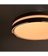 Plafonnier avec ventilateur caché - RA90, CCT, 60W, noir