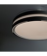 Plafonnier avec ventilateur caché - RA90, CCT, 60W, noir