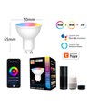 Ampoule LED V-Tac 5W Smart Home - Tuya/Smart Life, compatible Google Home, Alexa et smartphones, Spot GU10