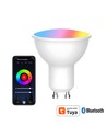 Ampoule LED V-Tac 5W Smart Home - Tuya/Smart Life, compatible Google Home, Alexa et smartphones, Spot GU10