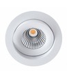 Spot LED encastrable EVA 6 6W Triac dimmable - 3000K, Ra98, Blanc