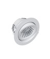 Spot LED encastrable EVA 6 6W Triac dimmable - 3000K, Ra98, Blanc