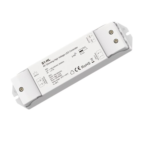 Variateur ruban LED 230V LEDlife rWave - RF, push-dim, 500W