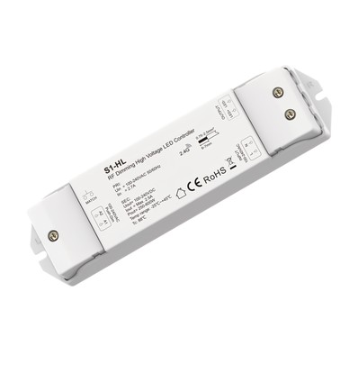 Variateur ruban LED 230V LEDlife rWave - RF, push-dim, 500W