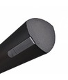 Lampe de table LED rechargeable - Noir, intérieur/extérieur, dimmable 3 niveaux, IP44, 40 cm