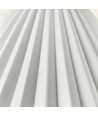 Suspension E27 céramique - Blanc, câble 2m, Ø27x23cm, IP20, sans source lumineuse