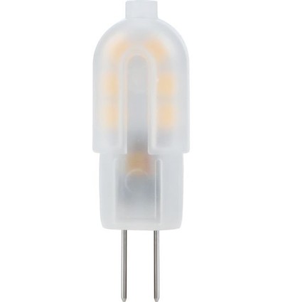 Ampoule LED G4 1W, 12V - 135lm, verre dépoli, blanc chaud