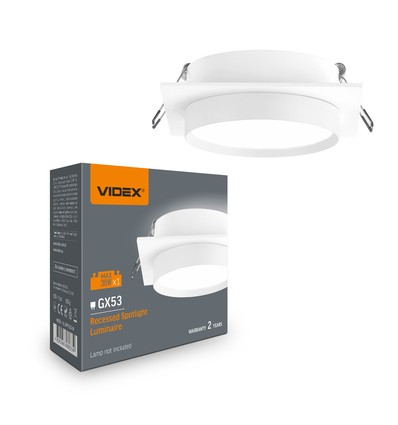 Spot encastrable GX53 - sans source lumineuse