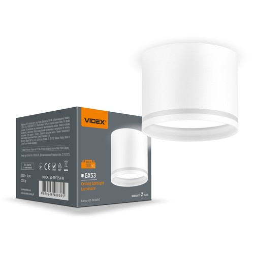 Spot de plafond GX53 - Sans source lumineuse