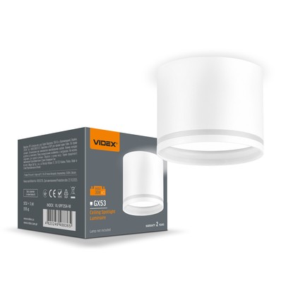Spot de plafond GX53 - Sans source lumineuse