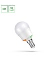 Ampoule LED E14 G45 2W/4W/6W CCT - 3 étapes de couleur, puce Spectrum LED