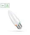 Ampoule LED E27 6W Flamme C37 - CCT 3-en-1, source incluse