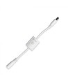 Capteur tactile pour rubans LED, 12V - Max 24W, dimmable, blanc, IP20, connexion Jack