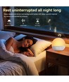 Réveil Wake-up Light, effet lever de soleil - Enceinte Bluetooth 5.3, sons de sommeil, dimmable