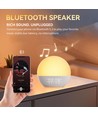 Réveil Wake-up Light, effet lever de soleil - Enceinte Bluetooth 5.3, sons de sommeil, dimmable