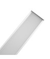 Réglette LED 120cm 38/32/24W - CCT, Blanc, plafonnier bureau, avec kit de suspension