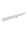 Réglette LED 120cm 38/32/24W - CCT, Blanc, plafonnier bureau, avec kit de suspension