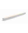 Réglette LED 120cm 38/32/24W - CCT, Blanc, plafonnier bureau, avec kit de suspension