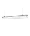 Réglette LED Limea T8 120cm, câblage traversant - Pour 1x tube LED 120cm, IP65 étanche