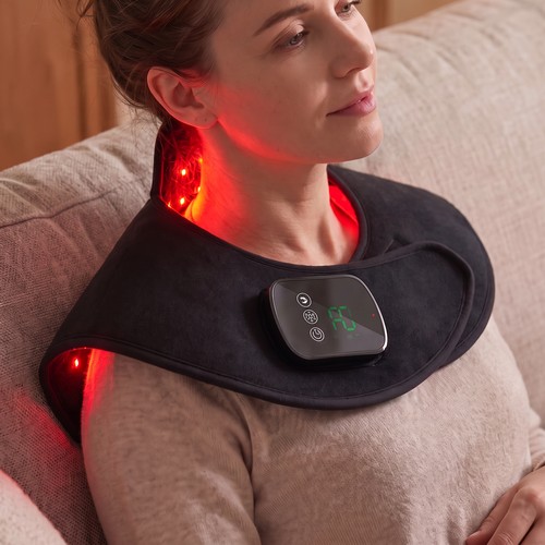 Écharpe de luminothérapie cou et clavicule - Infrarouge, avec minuterie