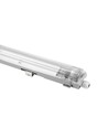 Luminaire LED T8 Limea 150cm, câblage traversant - Pour 1 tube LED 150cm, IP65 étanche