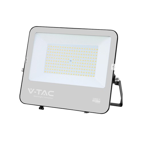 Projecteur LED 150W - 135lm/W, puce CREE, IP65, boîtier noir, garantie 6 ans