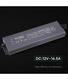 Alimentation LED 200W 12V DC - 16.6A, Étanche IP67